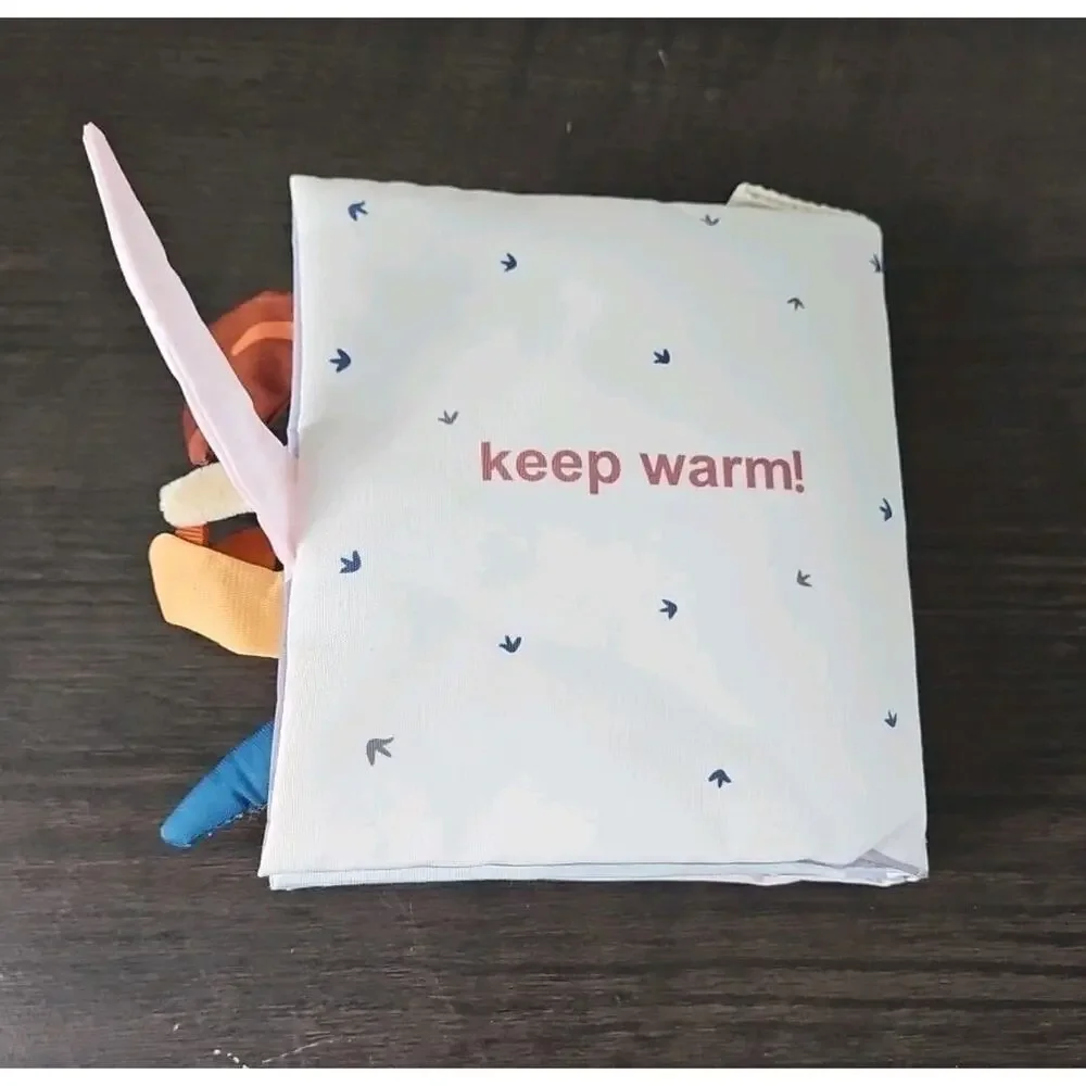 Soft Baby Dinosaur Book Touch & Feel Crinkle Book